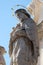 Saint John of Nepomuk, detail of Holy Trinity plague column in front of Matthias Church in Budapest