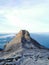 Saint John Peak at Mount Kinabalu at the height of 4091m above sea level and also notable with a face like creature.