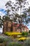 Saint Johns Catholic Church portrait in Richmond, Tasmania, Australia
