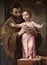 Saint Joseph holding child Jesus