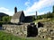 The Saint Kevin`s Church in Glendalough, the early Medieval monastic settlement founded by St. Kevin in County Wicklow, IRELAND