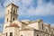 Saint Lazarus orthodox church at Cyprus, Larnaca. Cloudy sky background.