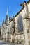 Saint-Leonard church, Fougeres, France.