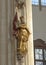 Saint Leopold Statue, Interior Piarist Church, Krems on the Danube, Austria