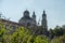 Saint Lorenz basilica in the city of Kempten in Germany