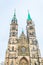 Saint lorenz cathedral in Nurnberg, Germany