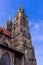 Saint Lorenz medieval church. Nuremberg, Bavaria, Germany