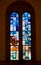 Saint Louis, United States-March 11, 2015: Stained glass window