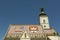 Saint Marc church roof in Croatian capital Zagreb