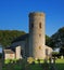 Saint Margarets Church with round tower