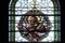 Saint Mark Krizin, stained glass window in the St John the Baptist church in Zagreb, Croatia