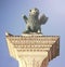 Saint Marks Winged Lion Venetian Symbol Column 12th Century Originally from Constantinople Venice Italy