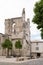 Saint Martin en Re - Ile de Re Nouvelle Aquitaine / France - 05 04 2019 : mediaval church