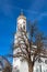 Saint Martin parish church in winter, Garmisch Partenkirchen