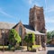 Saint Martin`s Church in fortified town of Woudrichem, Netherlan