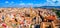 Saint Mary Cathedral aerial panoramic view in Murcia