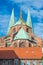 Saint Mary Church in Luebeck, Germany