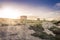 Saint Mary Magdalene Chapel and Aviation radar near Dingli Cliffs, Malta