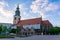 Saint Mary\\\'s church (St. Marienkirche) on Alexanderplatz square, Berlin, Germany