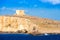 The Saint Mary`s Tower on Comino island, Malta