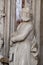 Saint Matthew the Evangelist statue on the altar of Saint Jerome in the St John the Baptist church in Zagreb, Croatia