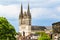 The Saint Maurice Cathedral of Angers, France