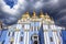 Saint Michael Monastery Cathedral Spires Kiev Ukraine