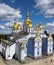 Saint Michael`s Golden-Domed Cathedral in Kyiv