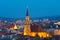 Saint Michael at twilight. Cluj-Napoca