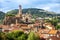 Saint Michel d Aiguilhe in Le Puy en Velay. France