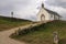 Saint-Michel tumulus and Chapel of Saint-Michel near Carnac in Brittany