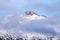 Saint Moritz mountains covered in snow