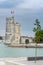 Saint-nicolas Tower in the old harbour of La Rochelle