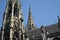 Saint-Ouen Abbey church. Rouen. France.