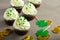 Saint Patrick day cupcakes