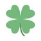 Saint Patrick lucky irish day green clover symbol