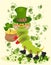 Saint Patrick`s Day composition,