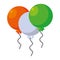 Saint patricks balloons helium