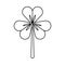 Saint patricks clover icon