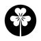 Saint patricks clover icon