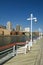 Saint Paul skyline form Harriet Island Marina, St. Paul, Minnesota, USA