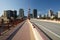 Saint Paul skyline, Wabasha Street Freedom Bridge, Saint Paul, Minnesota