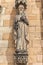 Saint Paul statue on the west front of Lichfield Cathedral