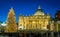 Saint Peter Basilica in Rome at Christmas.