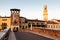 Saint Peter Bridge over Adige River in Verona