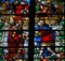 Saint Peter is called by Jesus - Stained Glass in Rouen Cathedral