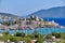 Saint Peter Castle Bodrum Kalesi and cityscape of Bodrum