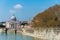 Saint Peter cathedral over Tiber river