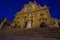 Saint Peter church - Chiesa di San Pietro - at night in Modica