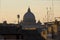 Saint Peter Dome from Quirinal Square